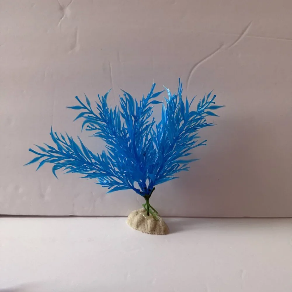 Plastic Aquarium Plants, Set of 5